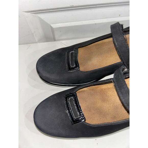 NAOT Women's Wedge Platform Mary Jane Shoes size 39/8.5 Genuine Leather - Picture 2 of 9